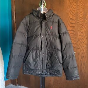 Men’s Black Polo Ralph Lauren Puffer Jacket